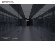 Tablet Screenshot of gamamobel.com